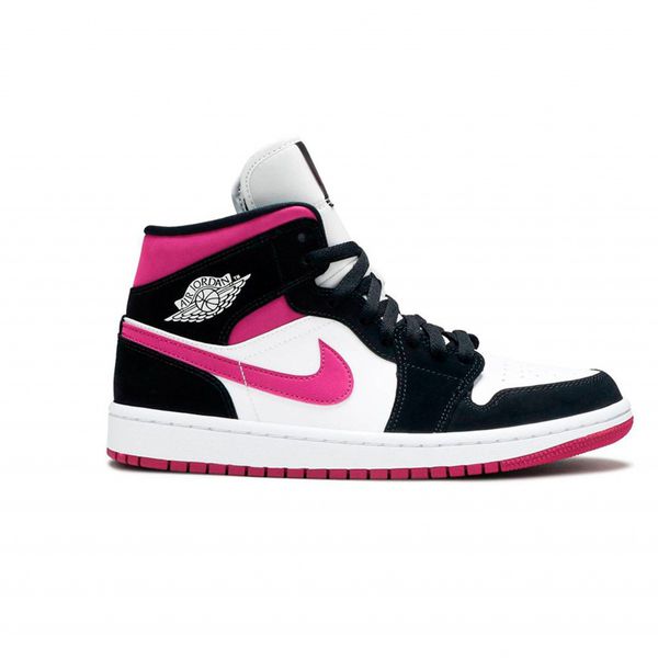 Bota Air Jordan 1 High Cactus Flower Preto/Rosa