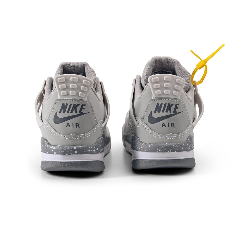 JORDAN 4 RETRO  SNOW GRAY – CINZA NEVE